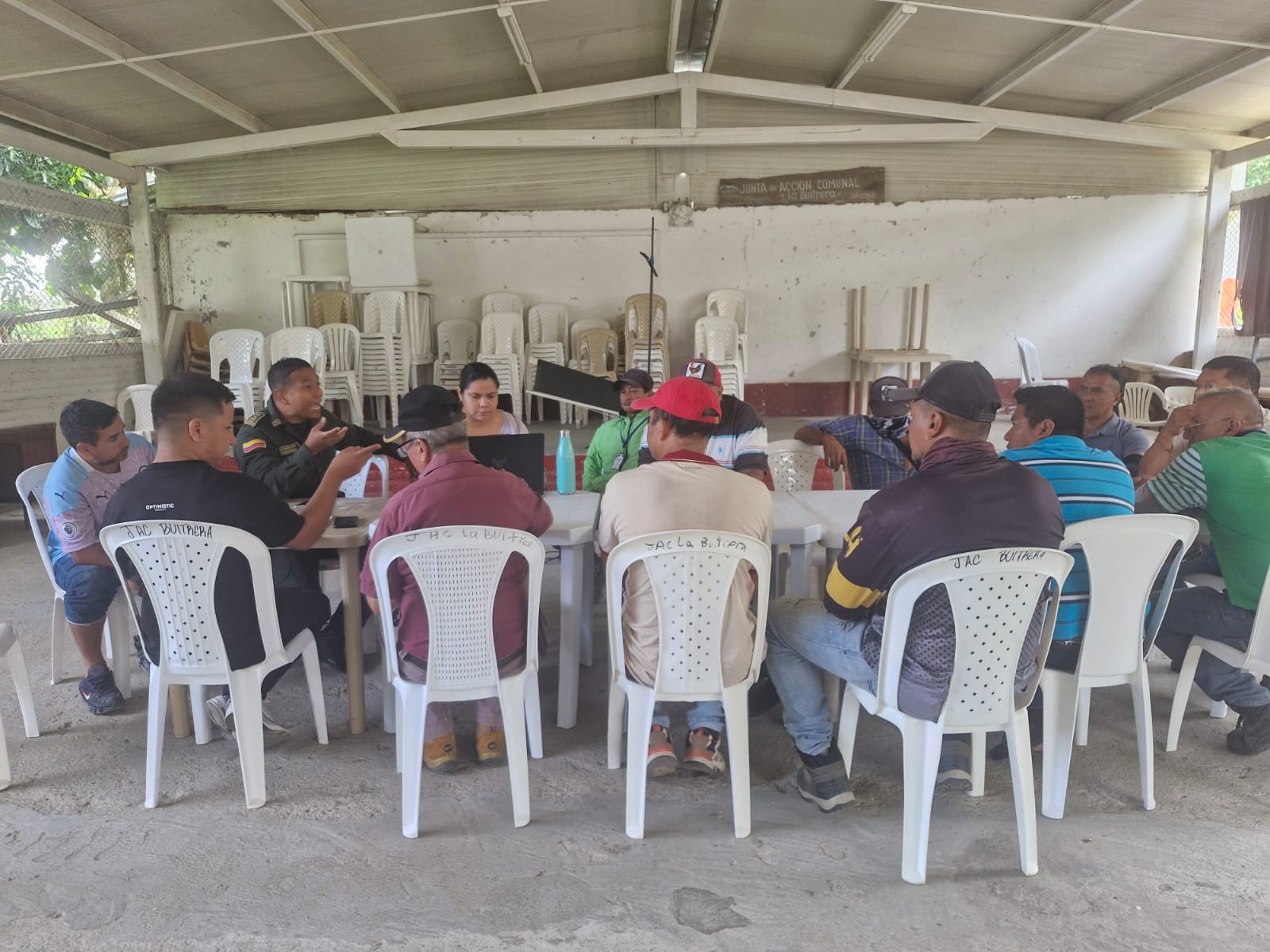 Foto de trabajo en equipo